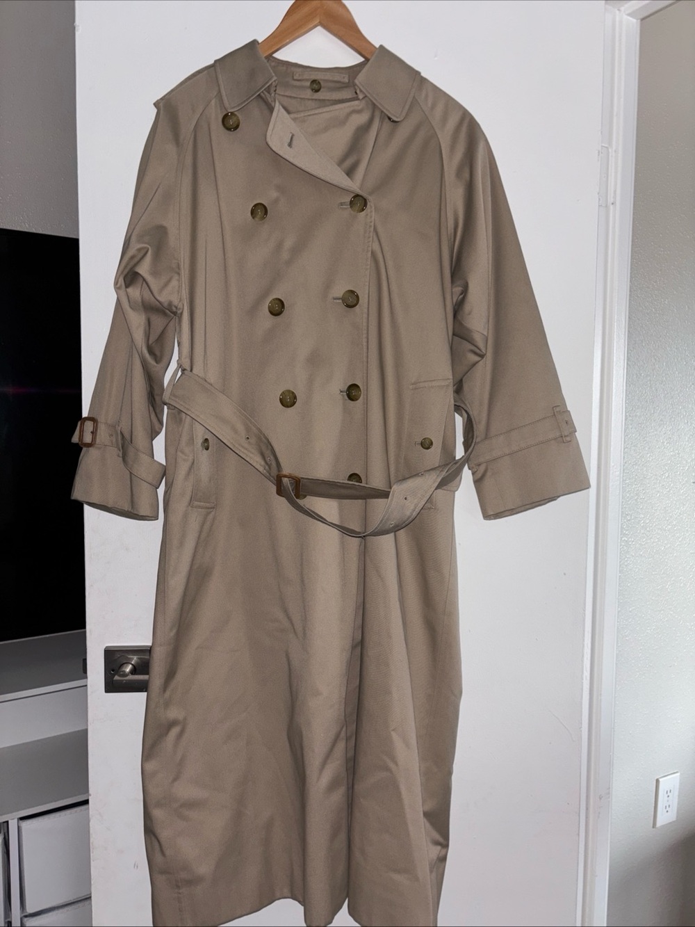 Vintage Burberry coat size L